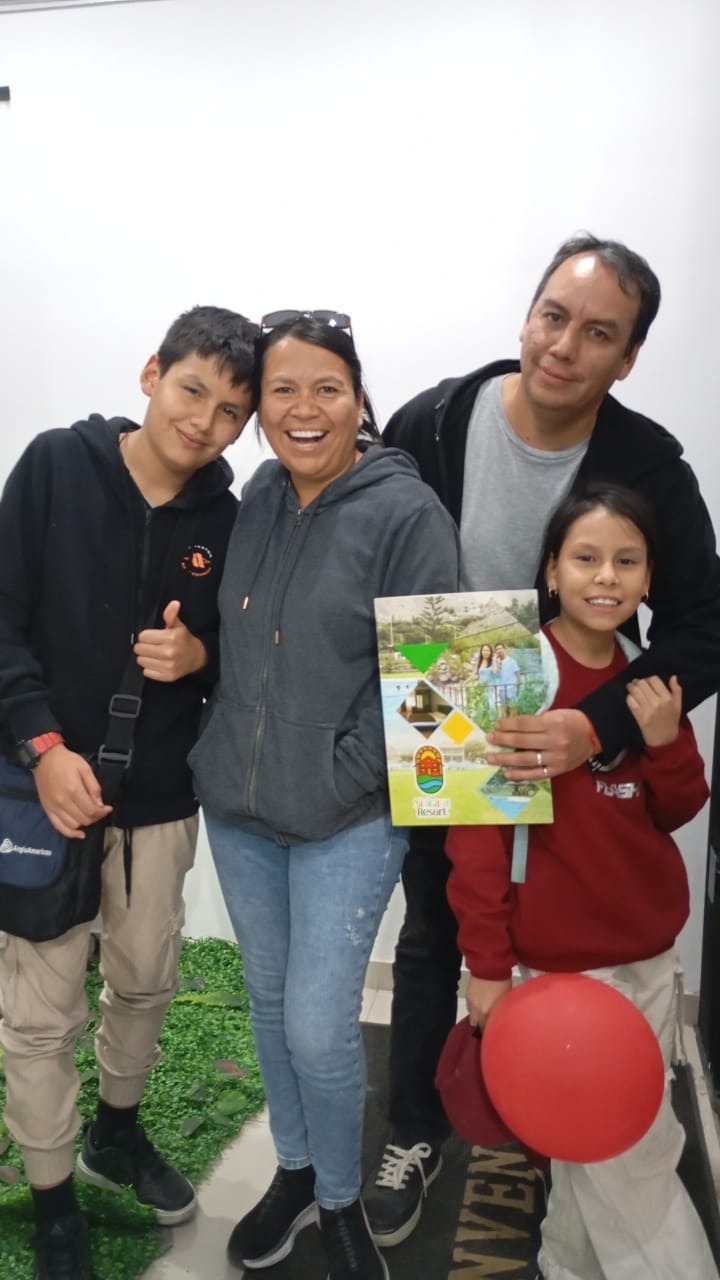 Huéspedes felices
