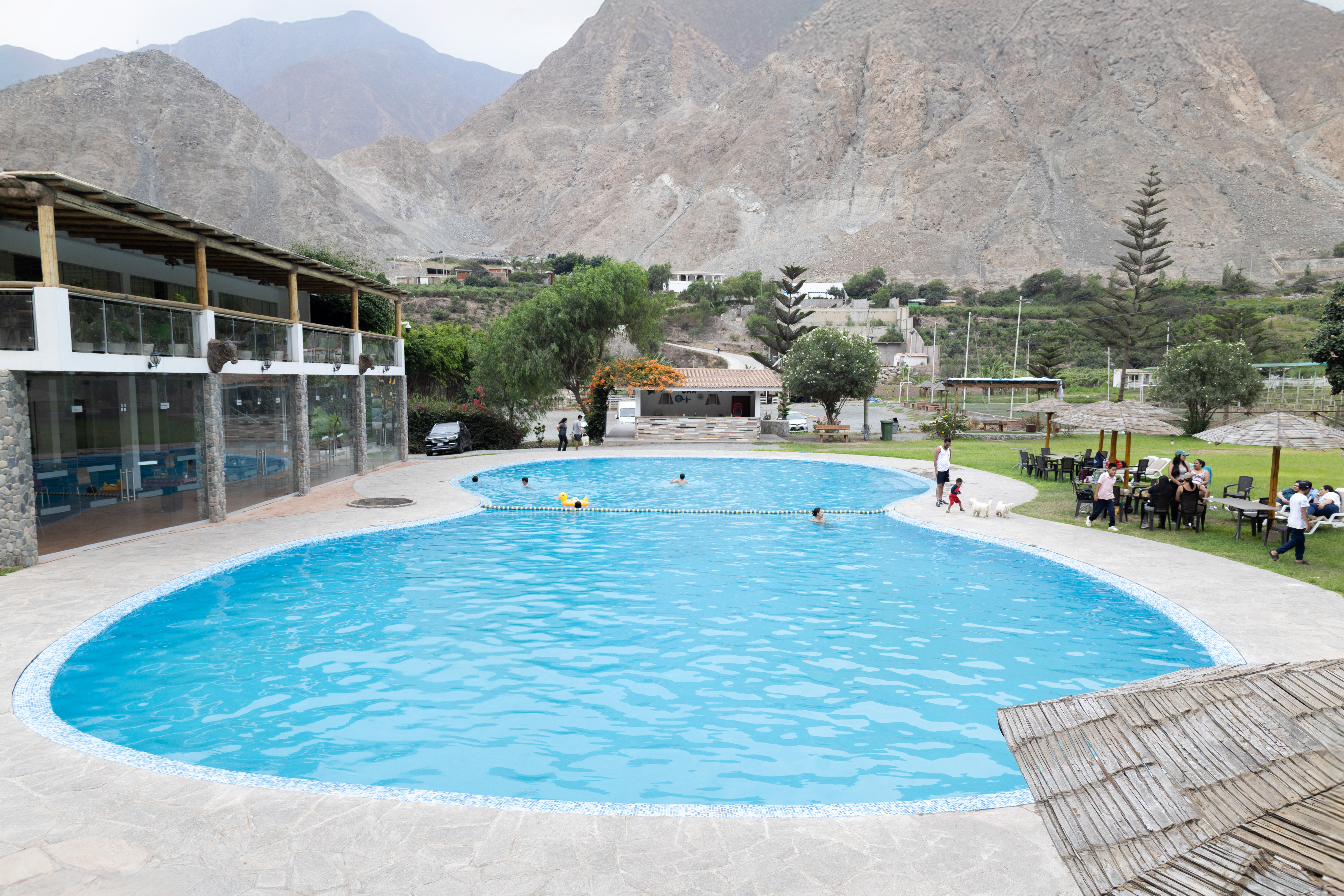 Piscina del resort